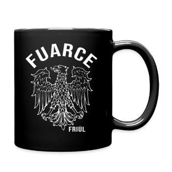 Fuarce Friul Friuli T Shirt - Tasse einfarbig - Schwarz - Rechts