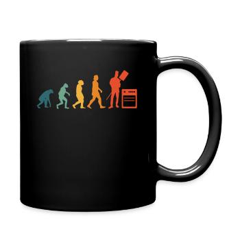 Baker Evolution Retro Master Confectioner - Full Colour Mug - black - Right