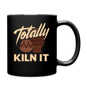 Sculpting Clay Earthenware Pottery Totally Kiln It - Mug uni - noir - Droite