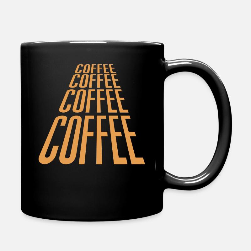 Vintage Science Fiction COFFEE TSci Fi Fans von ASJ - Tasse einfarbig - Schwarz