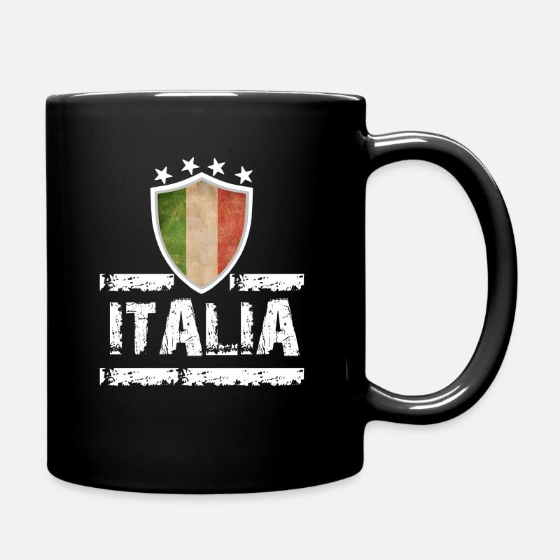 ITALIA Fanshirt Retro - Mug uni - noir
