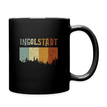 Ingolstadt - Tasse einfarbig - Schwarz - Rechts