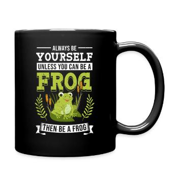 Frosch - Mug uni - noir - Droite