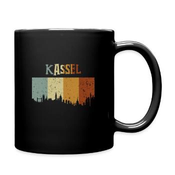 Kassel - Tasse einfarbig - Schwarz - Rechts