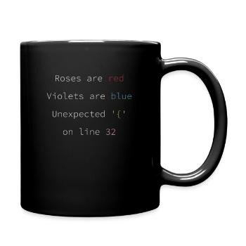 Funny Programmer Coder Coding Quote - Tasse einfarbig - Schwarz - Rechts