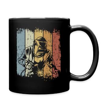 Vintage Welder Welding Craftsman Steelsmith - Mug uni - noir - Droite