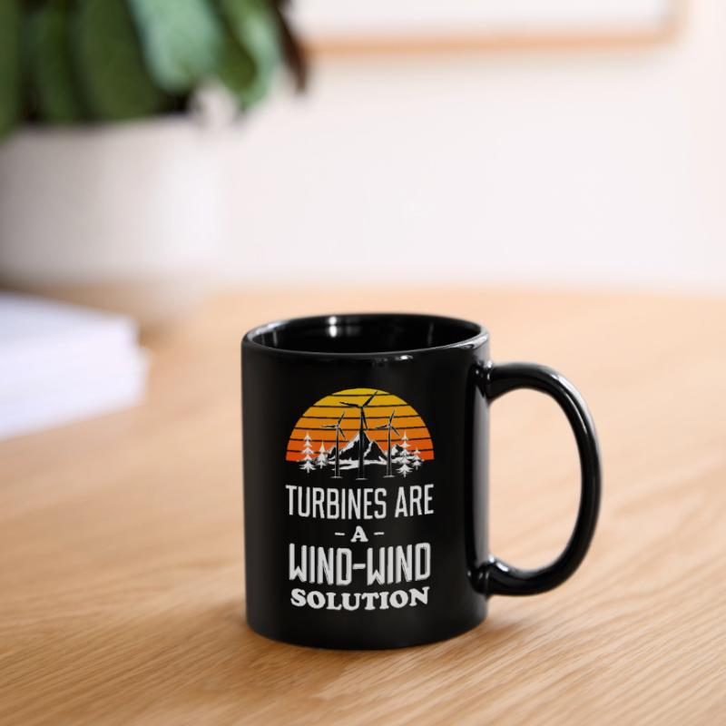 Énergie éolienne-éolienne Technicien d’éolienne Mug uni