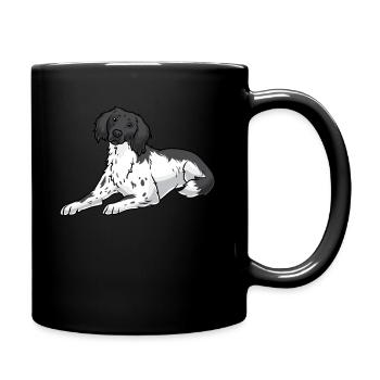 Grand Münsterländer - Mug uni - noir - Droite