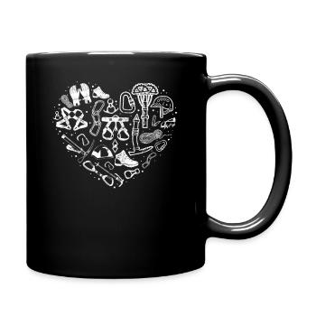 Climber Rock Climbing Equipment - Mug uni - noir - Droite