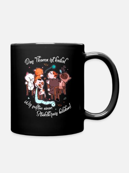 Erzieher Pädagogen Pädagogik Sozialarbeiter - Tasse einfarbig - Schwarz