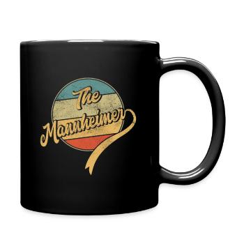 The Mannheimer - Tasse einfarbig - Schwarz - Rechts
