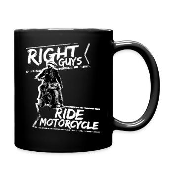 Motorcycle Lifestyle / Moto / moto biker - Mug uni - noir - Droite