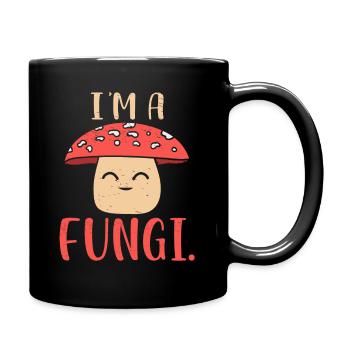 I'm a Fungi Mycologist Mushroom Hunter Forest - Full Colour Mug - black - Right