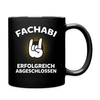Fachabitur Erfolgreich Fachabifeier Fachabi Schula - Tasse einfarbig - Schwarz - Rechts