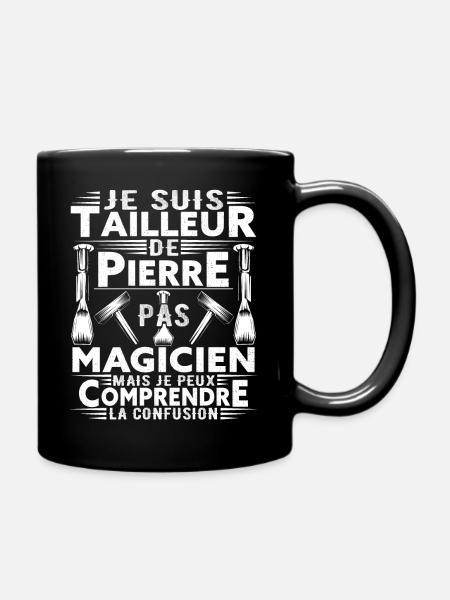 Tailleur de Pierre - Mug uni - noir