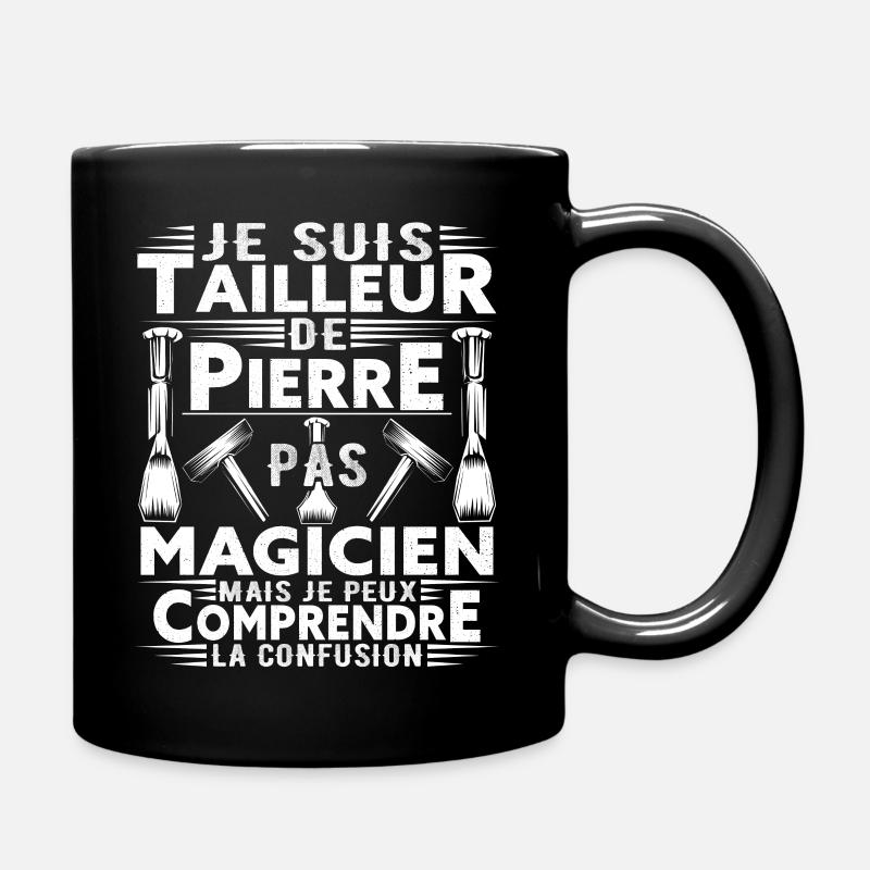 Tailleur de Pierre - Mug uni - noir