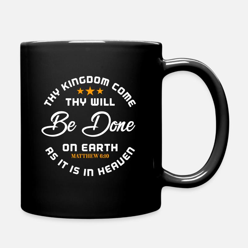 Jesus Jesus Jesus Christlich Christlich Christlich - Tasse einfarbig - Schwarz