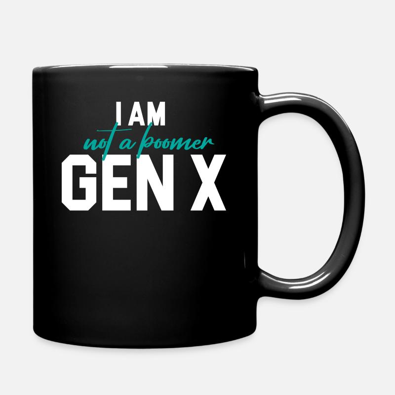 Ich Bin Kein Boomer Silent Generation Gen X - Tasse einfarbig - Schwarz