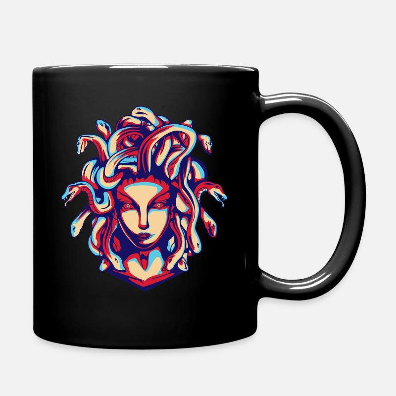Créature mythique Méduse Mythologie grecque - Mug uni - noir