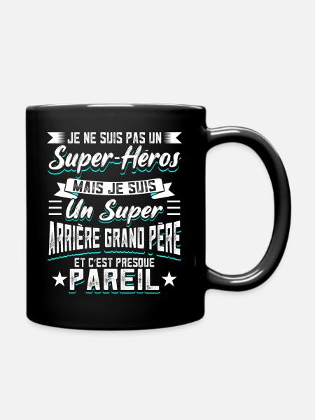 Arrière-grand-père Humour - Mug uni - noir