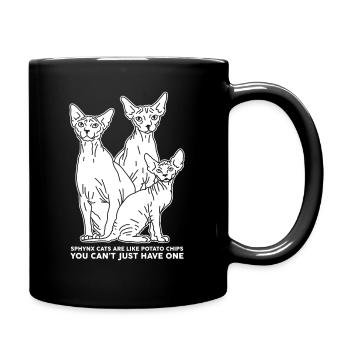 Sphynx chat Sphinx | Cadeau de propriétaire de chat - Mug uni - noir - Droite