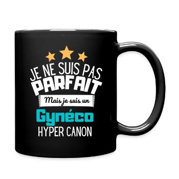 Gynécologue cadeau drôle gynéco - Mug uni - noir - Droite