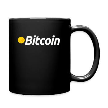 Bitcoin - Full Colour Mug - black - Right