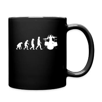 Batterie Drummer Evolution - Mug uni - noir - Droite
