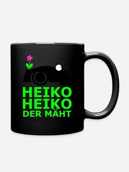 HEIKO HEIKO DER MÄHT - Tasse einfarbig - Schwarz