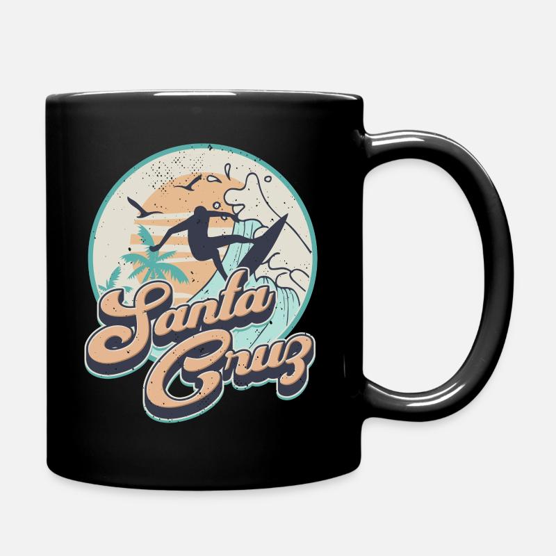 Santa Cruz - Tasse einfarbig - Schwarz