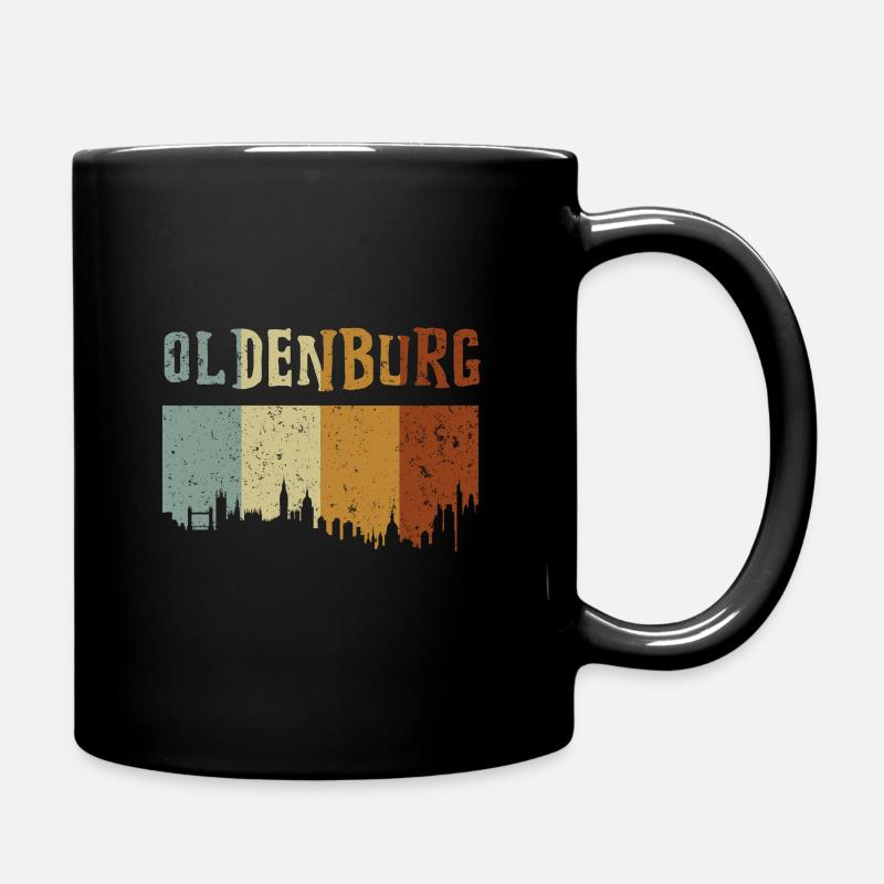 Oldenburg - Tasse einfarbig - Schwarz