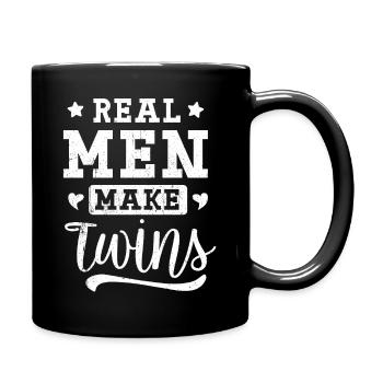 Jumeaux - Mug uni - noir - Droite