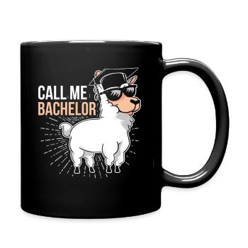 Call Me Bachelor Bachelor Graduates - Full Colour Mug - black - Right