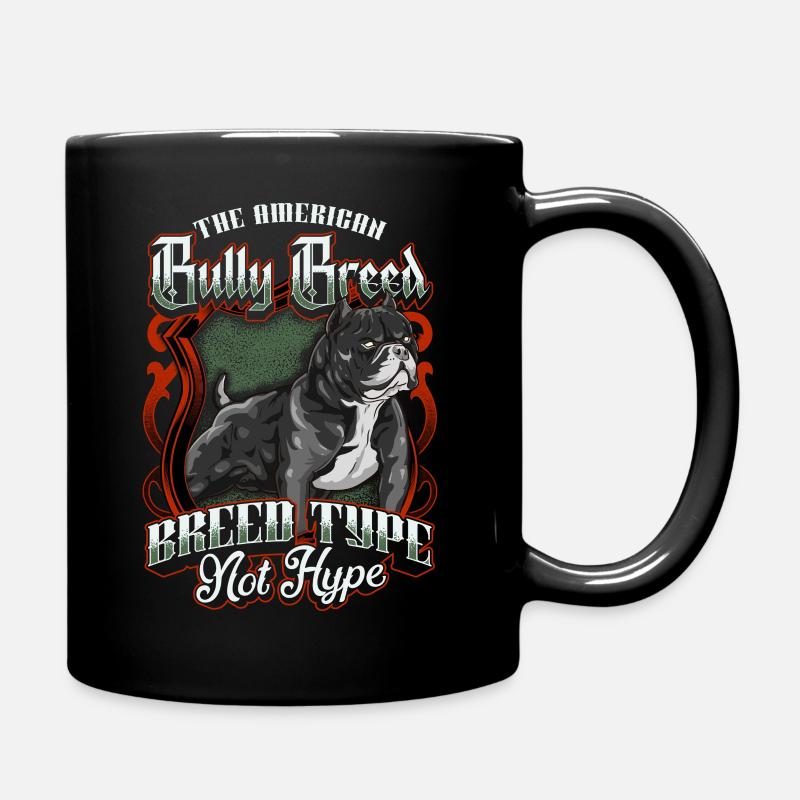 Exotic Bully Bulldog Dog Lover Dog Gift - Full Colour Mug - black