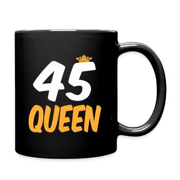 45th birthday 45 years old 45 years - Full Colour Mug - black - Right