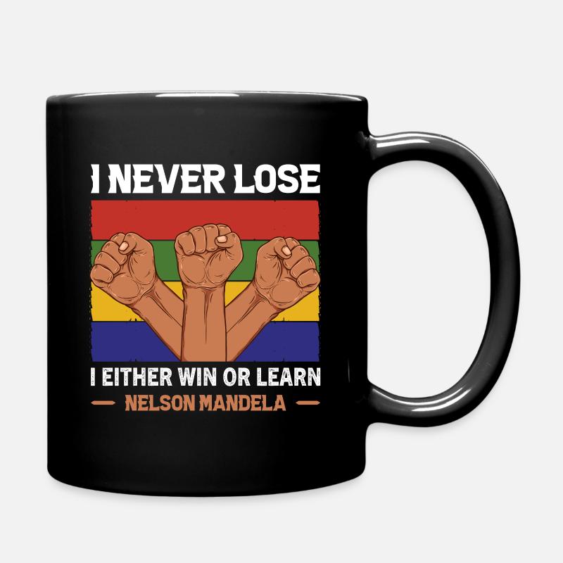 Nelson Mandela Day VI - Mug uni - noir