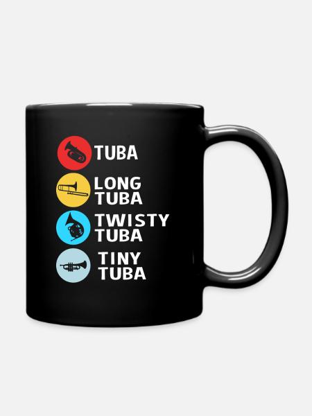 Tuba Blechblasinstrumente - Mug uni - noir
