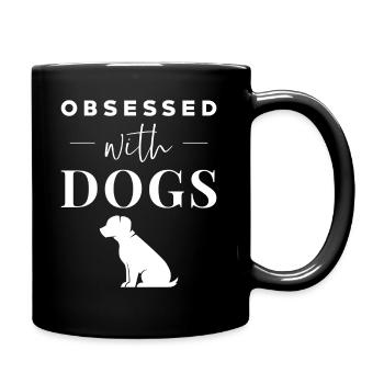Dog sayings funny - Full Colour Mug - black - Right