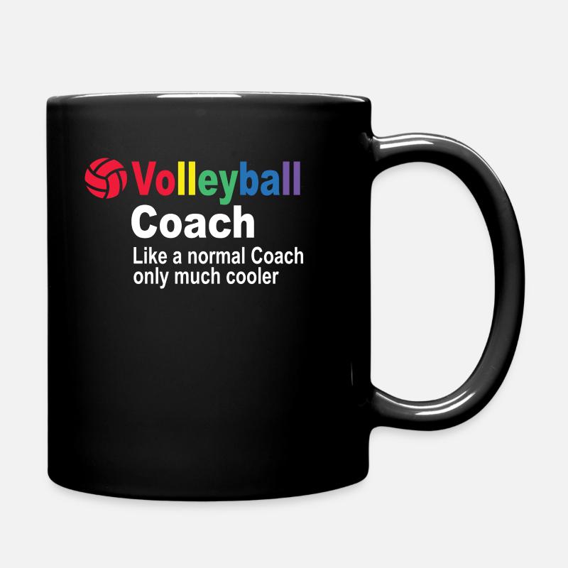 Beach Volley Coach - Volley-coach - Mug uni - noir
