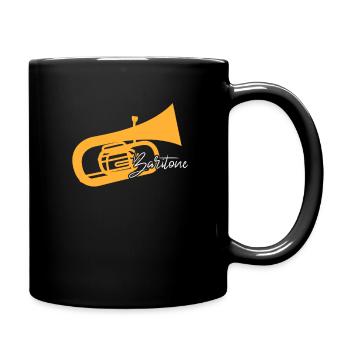 Baritone Baritone Horn Musician Concert Gift - Full Colour Mug - black - Right