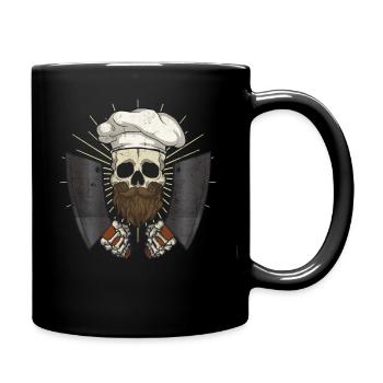 Chef hobby chef restaurant kitchen chef - Full Colour Mug - black - Right