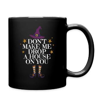 We Are The Daughters Of The Witches You Could Not - Tasse einfarbig - Schwarz - Rechts