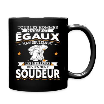Soudeur Soudure Soudage - Mug uni - noir - Droite