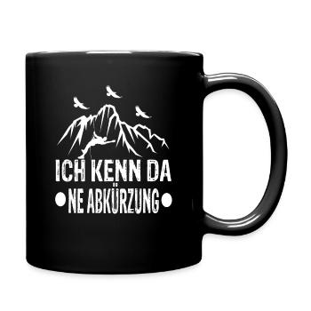 Klettern Kletterer Outdoor Klettern Klettern Seil - Tasse einfarbig - Schwarz - Rechts