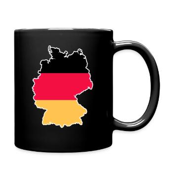 Germany - Full Colour Mug - black - Right