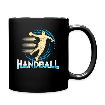 Handball - Mug uni - noir - Droite