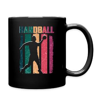 Handball - Mug uni - noir - Droite
