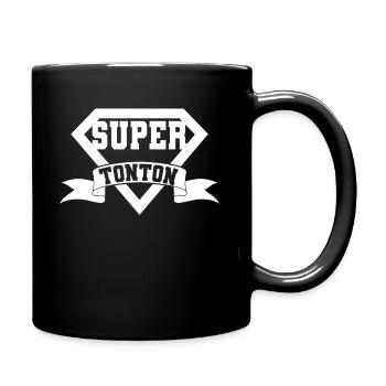 Super Tonton, Oncle - Mug uni - noir - Droite