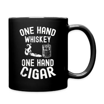 Whiskey - Mug uni - noir - Droite