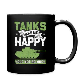 Tank - Full Colour Mug - black - Right